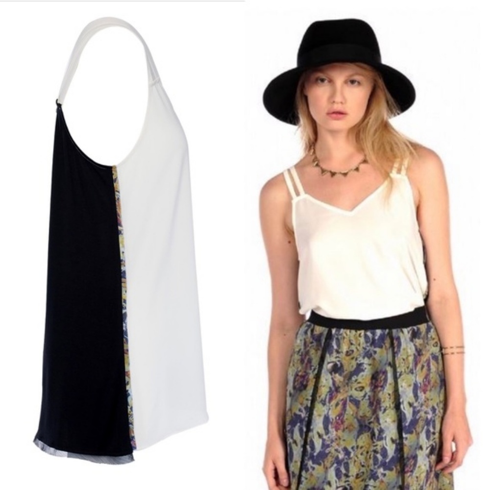 House Of Harlow 1960 Colorblock tank